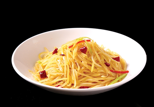 土豆丝（清炒/酸辣）