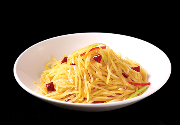 土豆丝（清炒/酸辣）